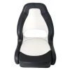 VETUS Modern Sporty Supportive Boat Seat White Black