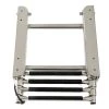 VETUS 4-Step Telescopic Stainless Boarding Ladder