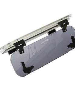 VETUS Porthole Opening Hatch 407x162mm Silver Anodised Grey Black