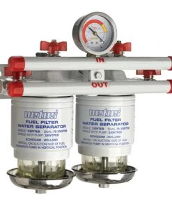 VETUS Double Fuel/Water Separator 10 Micron 190 L/H