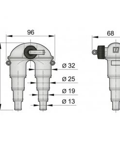 VETUS Anti-Syphon Air Vent With Valve For 13/19/25/32mm Hose -Cheap VETUS Store 86203 3