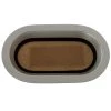 VETUS Heavy Duty Oval Aluminium Porthole With Mosquito Screen 344x198mm