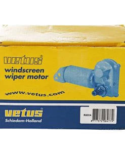 VETUS RW01A 2-Speed Wiper Motor 12V 50mm Spindle With Parallel End