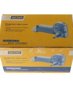 VETUS 2-Speed Wiper Motor 12V 50mm Spindle With DIN Tapered End