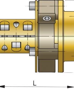 VETUS Bullflex Coupling Type-12 Shaft 35mm