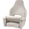 VETUS Major Helm Seat With Flip Up Squab White