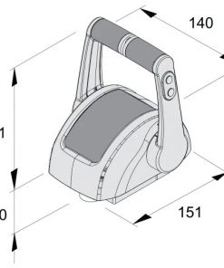 VETUS Stainless Steel Control Lever For 2 Engines 12/24V