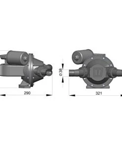 VETUS Waste Pump 24V