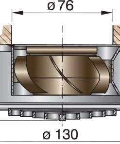 VETUS Electric Cabin Ventilator 24V
