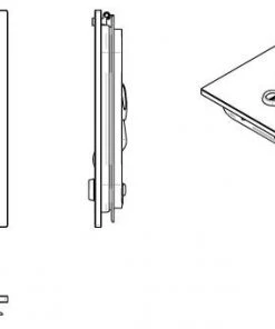 VETUS Flush Hatch Type FGH4633 Cut Out Size 457 X 327 Mm