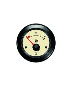 VETUS Fuel Level Indicator Cream 12/24V 52mm