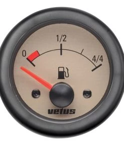 VETUS Fuel Level Indicator White 12/24V 52mm