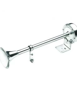 VETUS Single Trumpet Horn 12 V Stainless Steel High Pitch