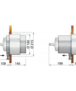 VETUS Telescopic Steering Wheel Adjuster For HTP Pumps