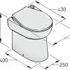 VETUS Electric Toilet WCS2 120V 60Hz