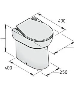 VETUS WCS Marine Toilet 12V