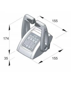 VETUS Control Box For 1 Electronic Engine And 1 Mechanical Gearbox