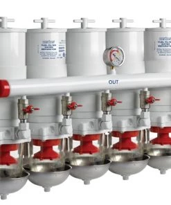 VETUS 5 Inline Fuel/Water Separator 30 Micron 48L/Min