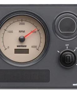 VETUS MP12 Engine Panel With Cream Instruments 12v
