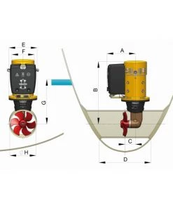 VETUS Bow Thruster 160Kgf