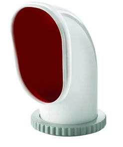 VETUS Samoen Silicone Cowl Ventilator With Red Interior 125mm