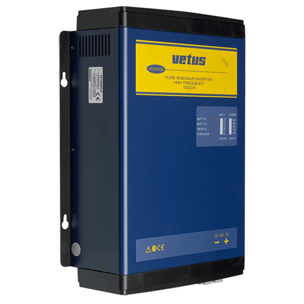 VETUS Sine Wave Inverter Type IV 1000W 24V To 230V 50Hz 1 VETUS Sine Wave Inverter Type IV 1000W 24V To 230V 50Hz