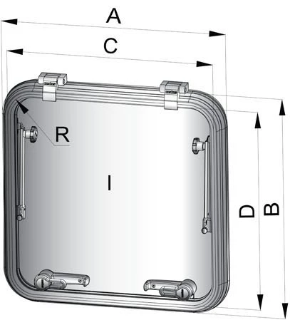 VETUS Libero Escape Hatch 2 VETUS Libero Escape Hatch - Image 2
