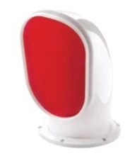 VETUS Chinook S Silicone Cowl Ventilator With Fixed Plastic Ring 100mm