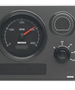 VETUS MP12 Engine Panel With Black Instruments 12v