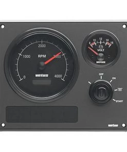 VETUS Motor Panel MP22 12V 0-4000rpm