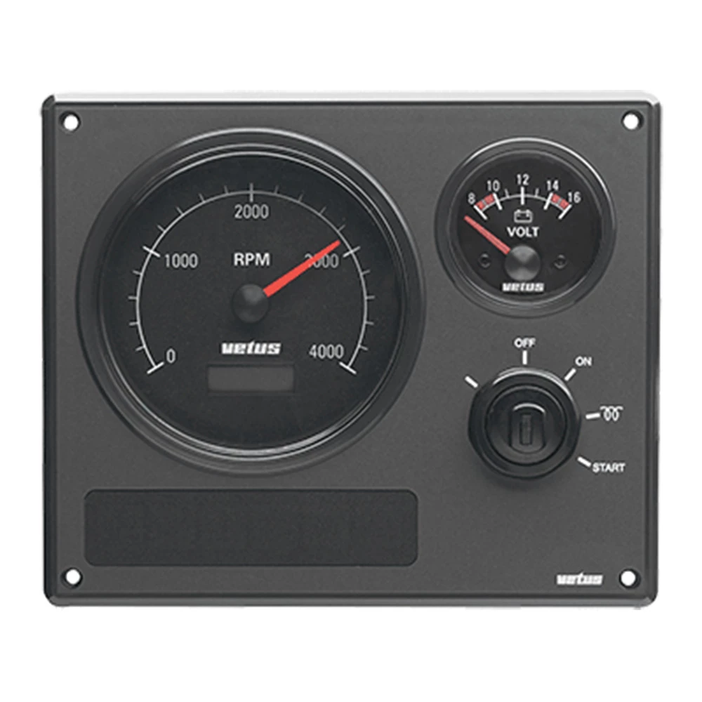 VETUS Motor Panel MP22 12V 0-4000rpm 1 VETUS Motor Panel MP22 12V 0-4000rpm