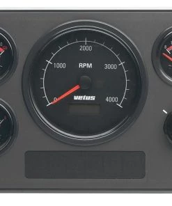 VETUS MP34B Engine Panel With Black Instruments 24V