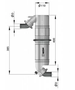 VETUS NLPG Muffler/Gooseneck -Cheap VETUS Store nlpg50 1