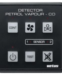 VETUS Petrol Vapour And Carbon Monoxide Detector With Sensor 12/24V