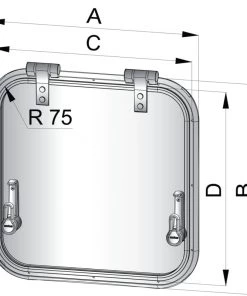 VETUS Planus Ventilation Hatch -Cheap VETUS Store pla34l 7