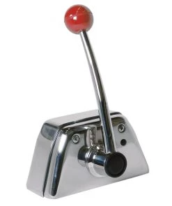 VETUS Top Mount Single Lever Remote Control With Stainless Steel Handle And Housing