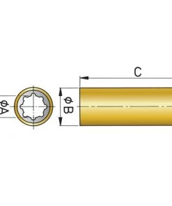 VETUS Water Lubricated Cutlass Bearing With Brass Shell -Cheap VETUS Store rl4055 1 1