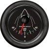 VETUS RUDDB Rudder Position Indicator Black 12/24v 52mm