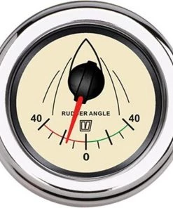 VETUS RUDDN Rudder Position Indicator Cream 12/24v 52mm