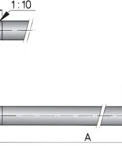 VETUS Duplex Stainless Steel Propeller Shaft -Cheap VETUS Store sa 25 1000 50 2000 1
