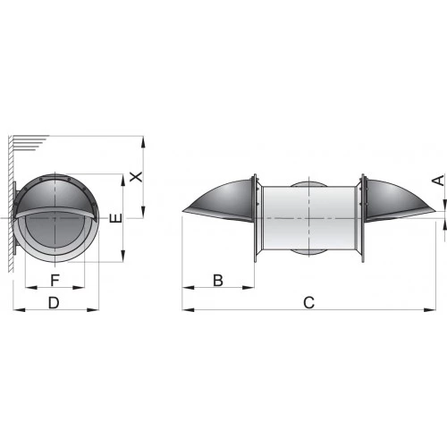 VETUS Stern Thruster Extension Kit For Shallow Draft Boats ID 185mm 1 VETUS Stern Thruster Extension Kit For Shallow Draft Boats ID 185mm