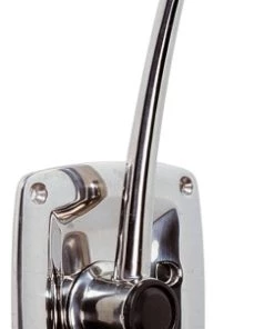 VETUS Side Mount Single Lever Remote Control With Stainless Steel Handle And Housing