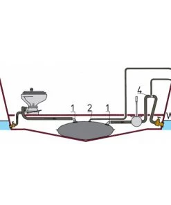 VETUS Flexible Waste Water Tank 70L