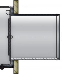 VETUS Transom Exhaust Connection With Check Valve -Cheap VETUS Store tc150 1