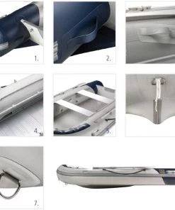 VETUS VB Traveller Inflatable Boat 200cm Grey/Blue