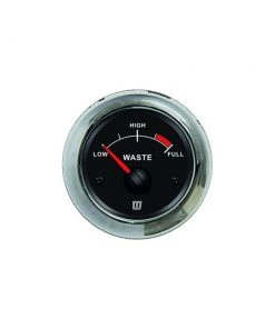 VETUS Waste Water Level Indicator Black 12/24V Without Sensor