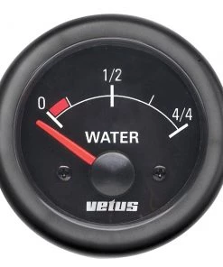 VETUS Water Level Indicator 12/24V 52mm Black