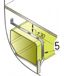 VETUS Waste/Drinking Water Tank Installation Kit